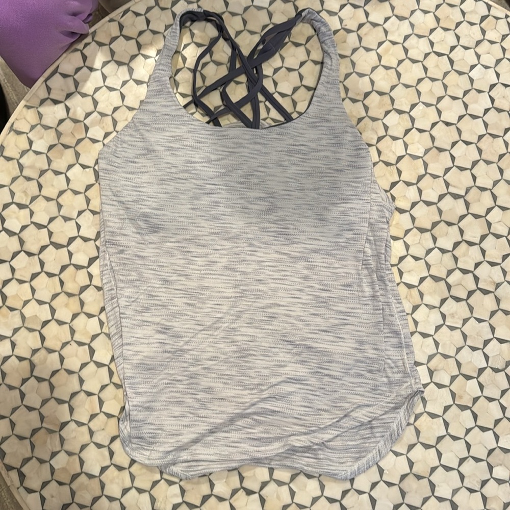 Lulu lemon tank with built in bra